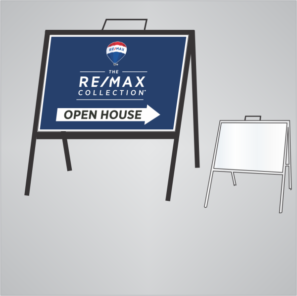 A-Frame Stand for The RE/MAX Collection Panels