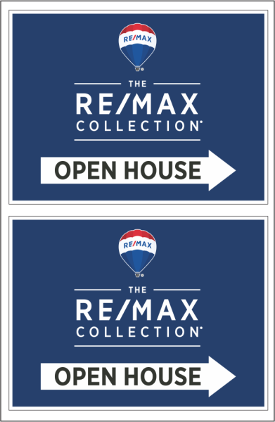 The RE/MAX Collection A-Frame Panels 6MM Coroplast®