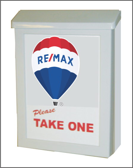 Brochure Box with RE/MAX Logo