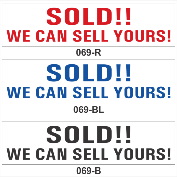 SOLD!!  WE CAN SELL YOURS! (SRID-069)