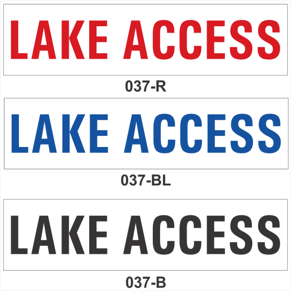 LAKE ACCESS (SRID-037)