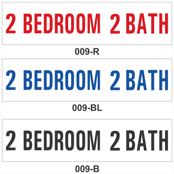 2 BEDROOM 2 BATH (SRID-009)