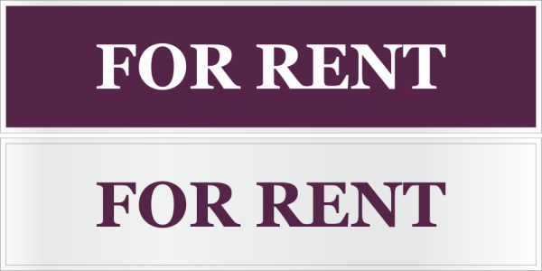 6x24 Cabernet/White Stock Rider - FOR RENT