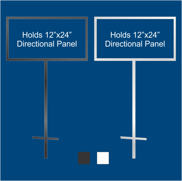 12x24 Directional Stand